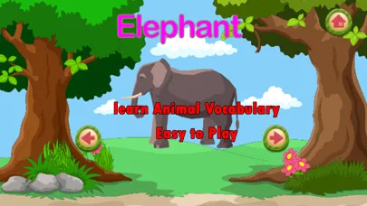 Animuzzle : Animal Vocabulary Puzzle Game for Kids سکرین شاٹس