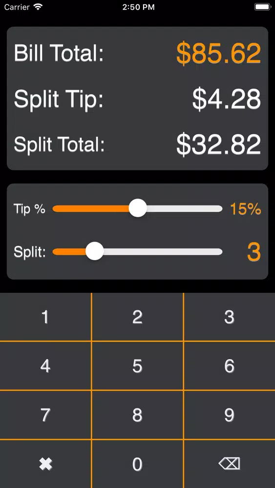 Tip Gratuity Pro 스크린샷