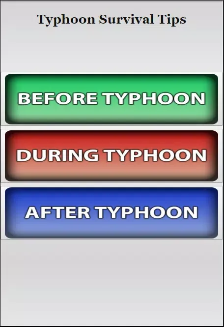 Typhoon Survival Tips Screenshots