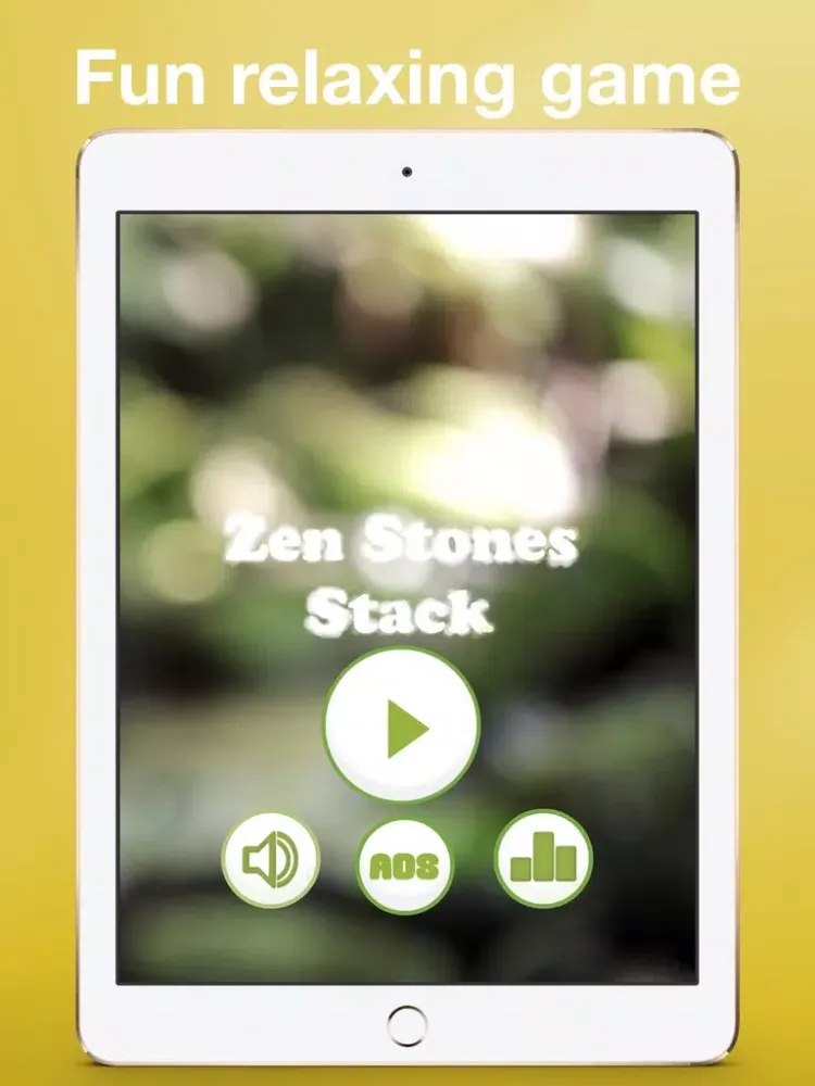Zen Stone Stack - How high can you reach? - Relaxing and fun stone tower castle stacking game iPad  Screenshots