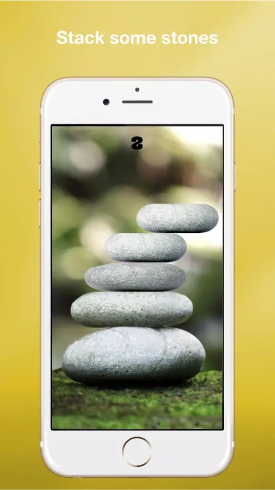 Zen Stone Stack - How high can you reach? - Relaxing and fun stone tower castle stacking game Screenshots