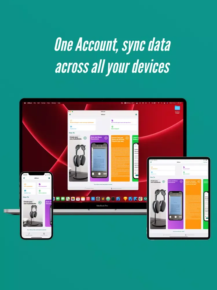 Capturas de pantalla de AllScan iPad 