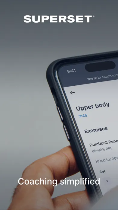 Superset App 스크린샷