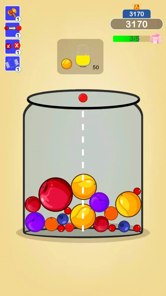 Fruit Flow Melon Merge スクリーンショット