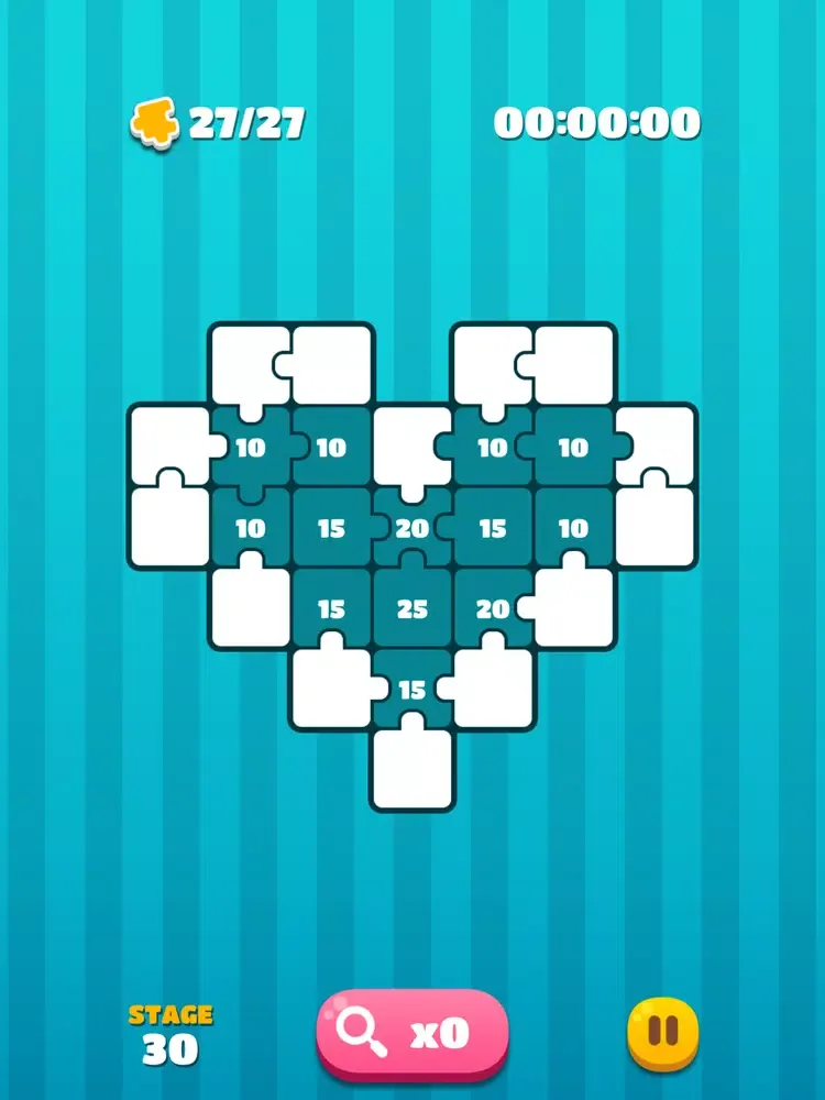 Tangkapan skrin UNLINK Daily Puzzle iPad 