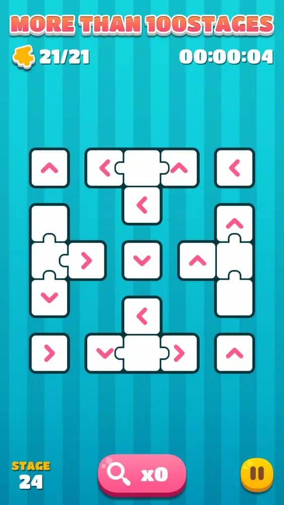 Tangkapan skrin UNLINK Daily Puzzle