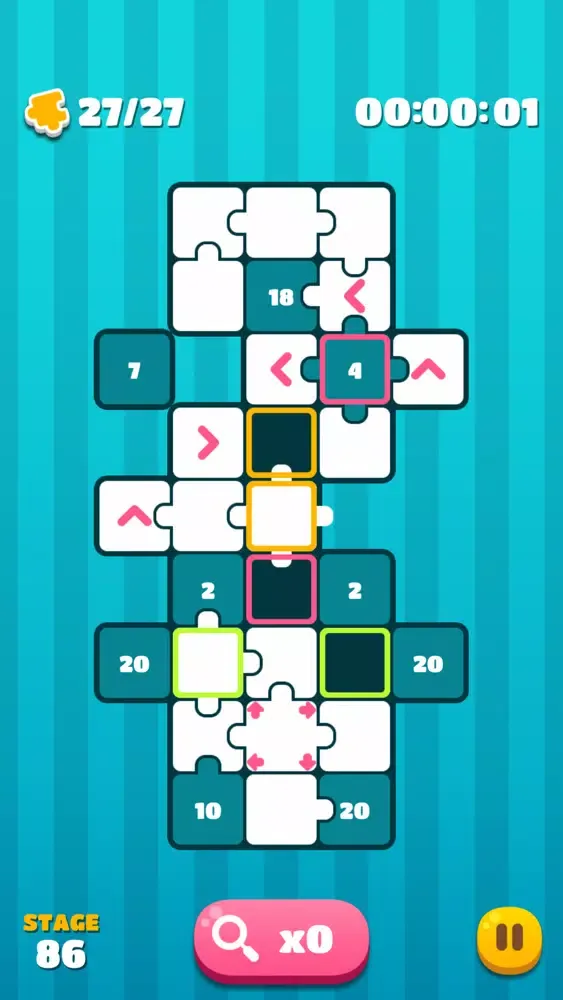 Tangkapan skrin UNLINK Daily Puzzle