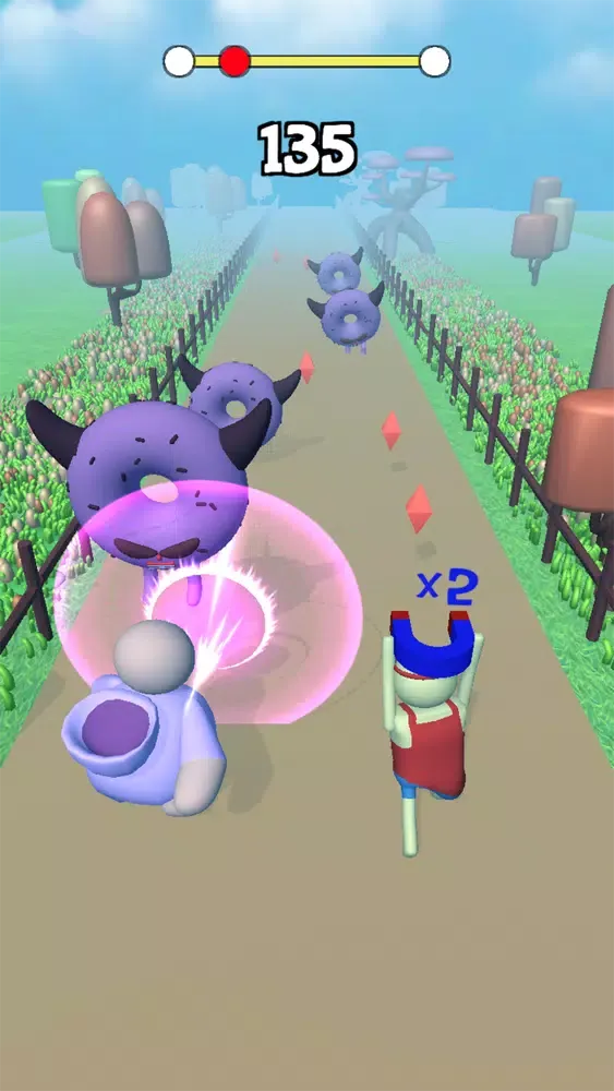 Capturas de tela do Bash And Bounce