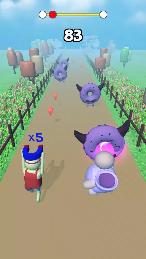 Capturas de tela do Bash And Bounce