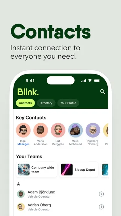 Blink - The Frontline App 스크린샷