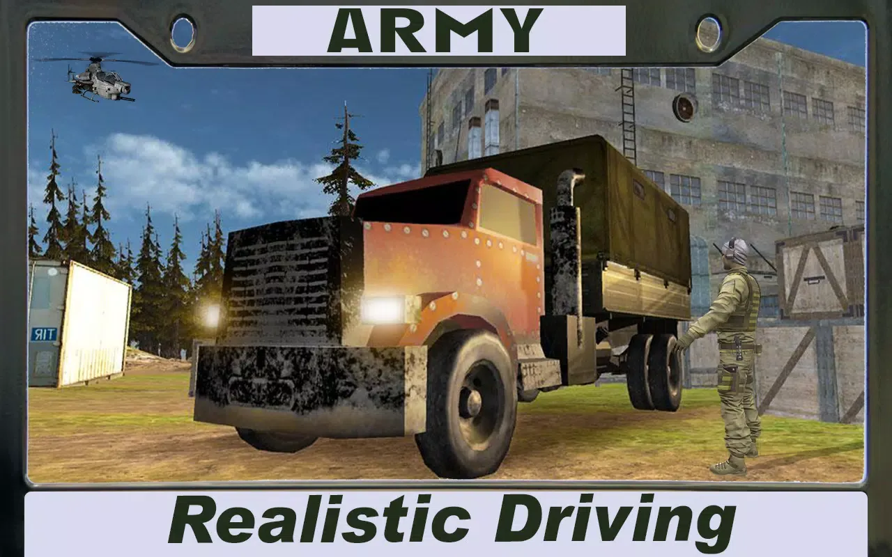 Criminal Transport Military Truck स्क्रीनशॉट