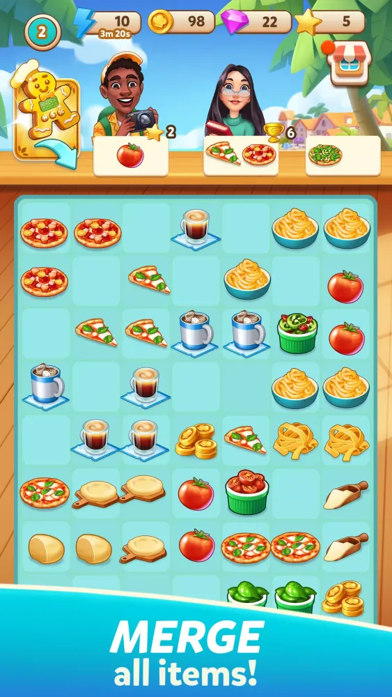 Cook & Merge Screenshots