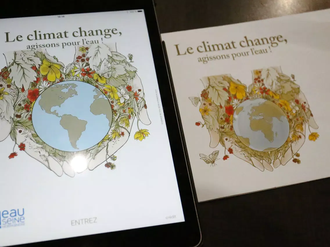 Captures d'écran de Climat'eau iPad 
