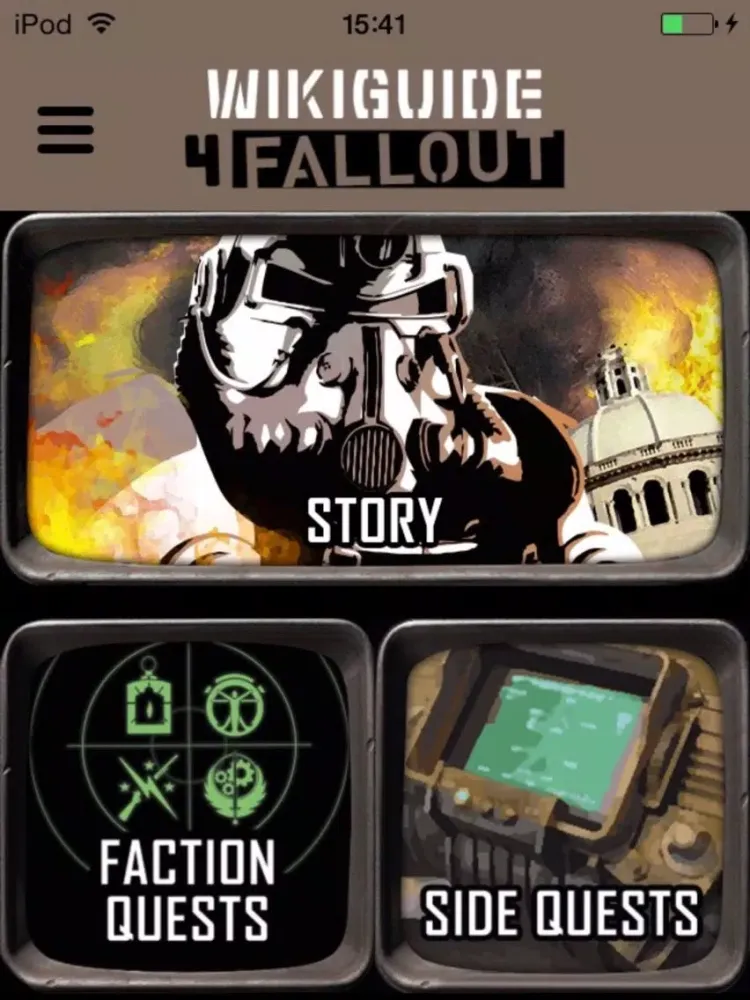 Tangkapan layar Guide for Fallout 4 iPad 