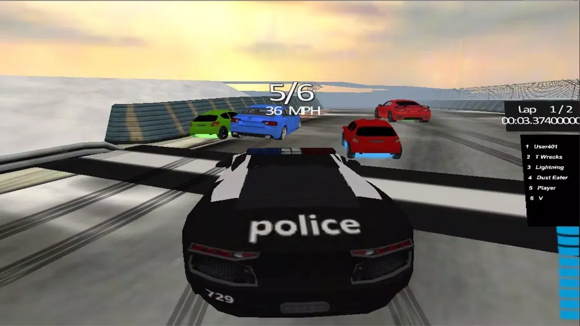 Capturas de tela do Speed Race 3D - Highway Cop Edition
