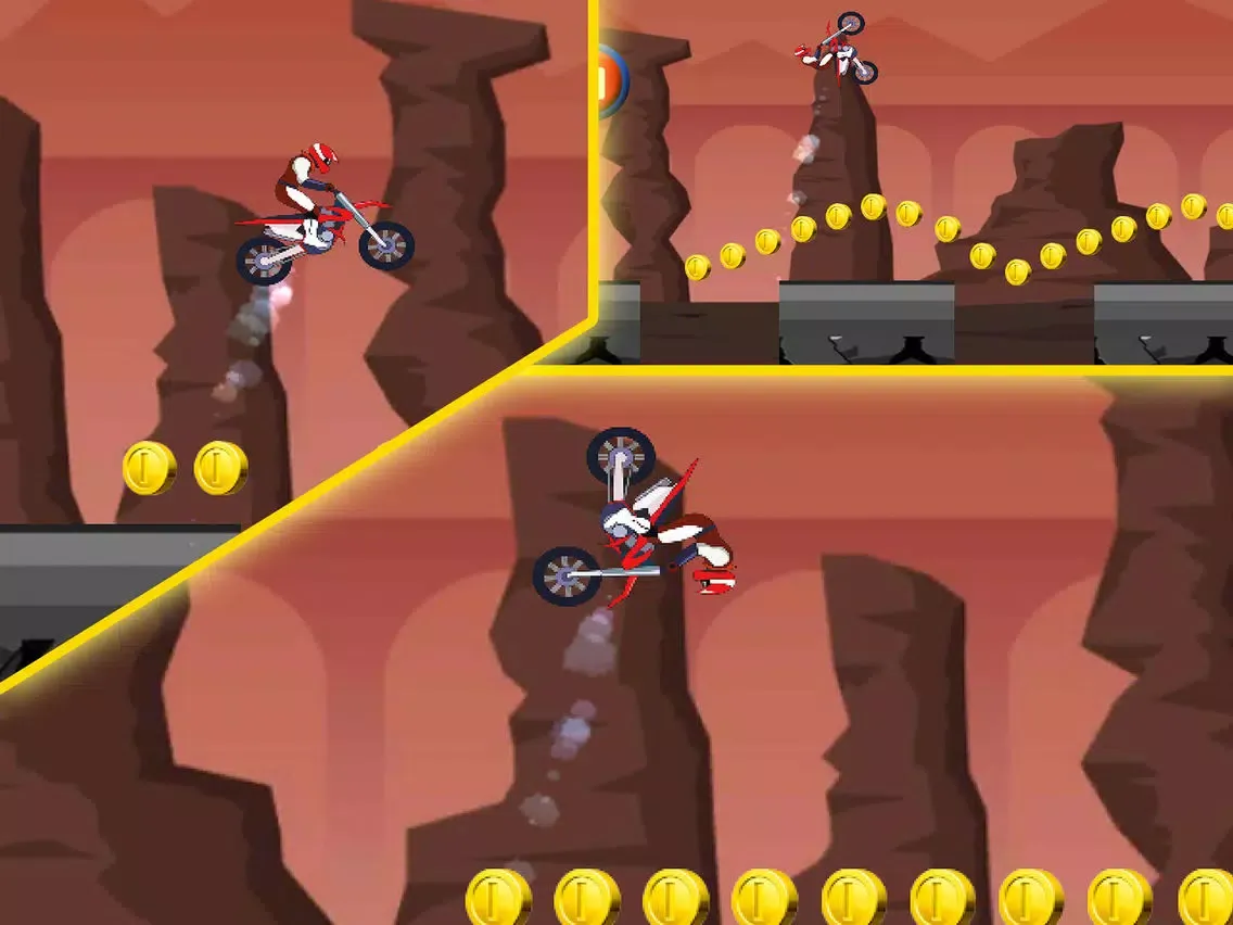 Скриншоты Biker Floor On Lava iPad 