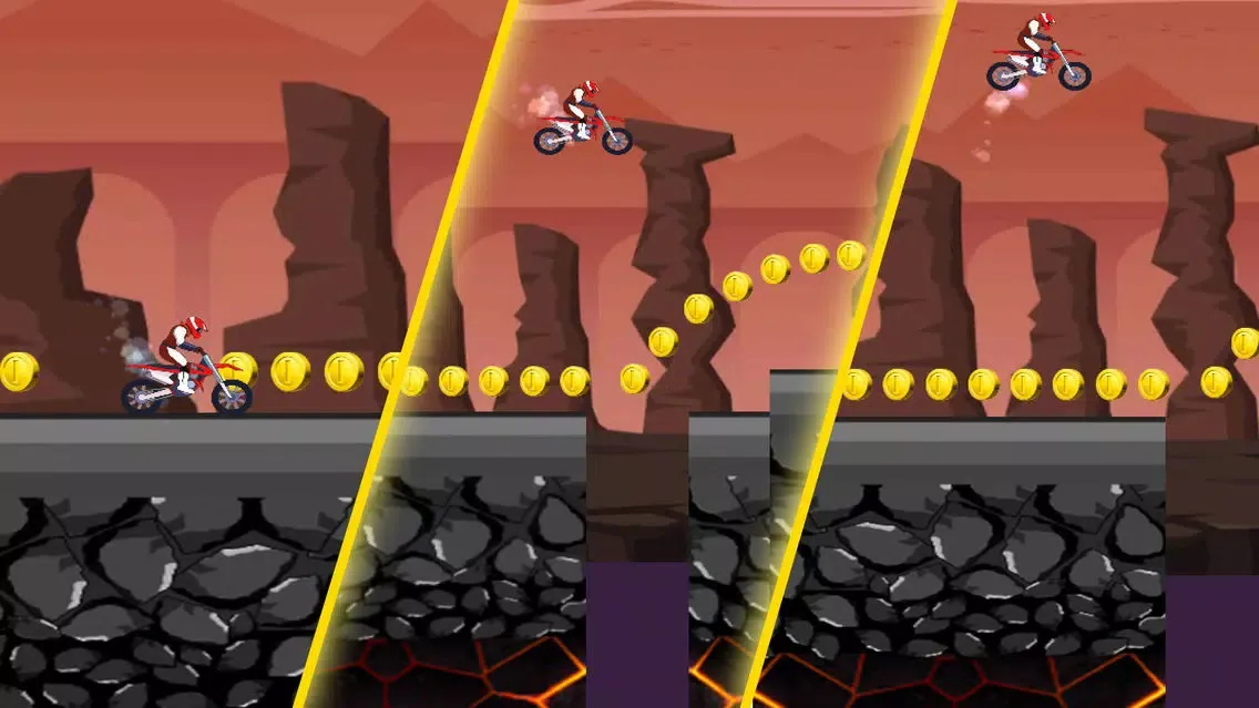 Скриншоты Biker Floor On Lava