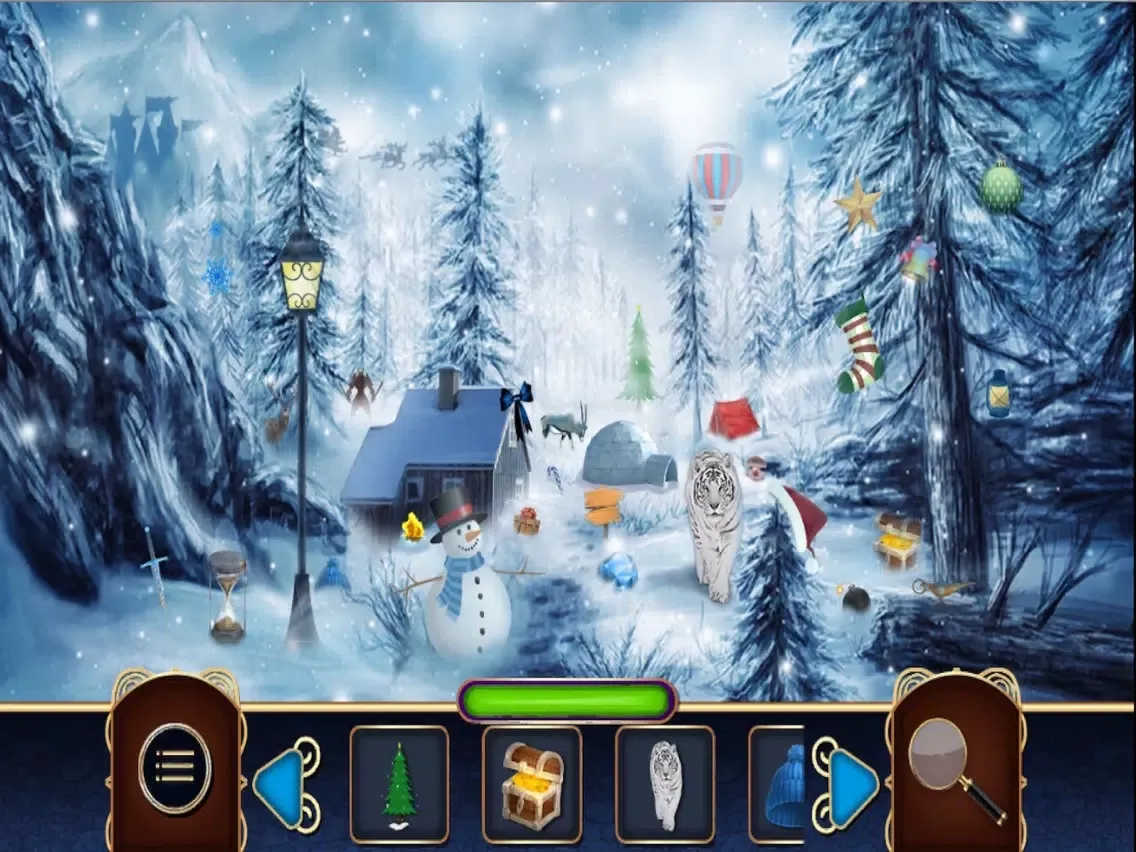 ภาพหน้าจอของ Hidden Objects - Winter Season iPad 
