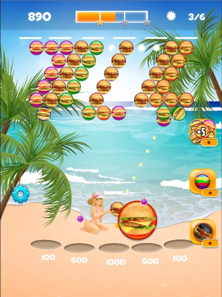 Capturas de tela do Beach Burger Pop - Shooter iPad 