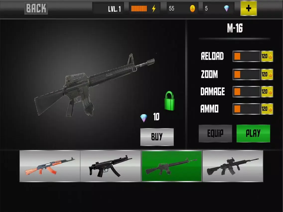 Super Sniper Zombie Assault iPad  Screenshots