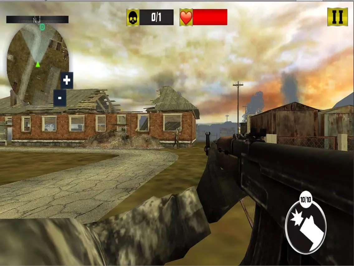 Super Sniper Zombie Assault iPad  Screenshots