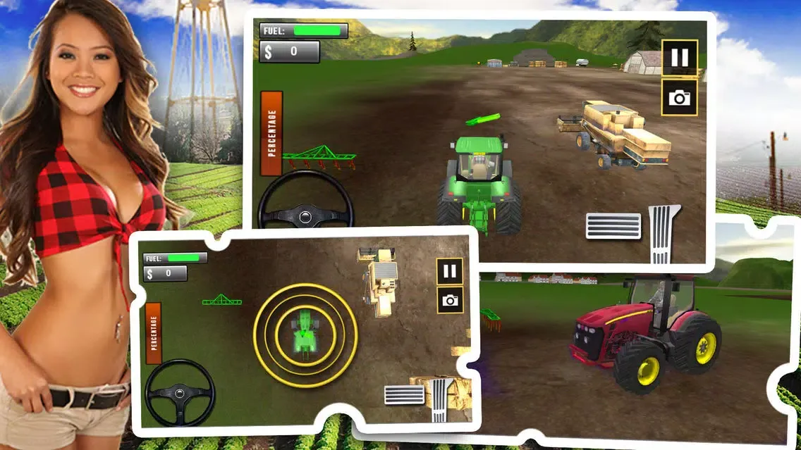 ภาพหน้าจอของ Tractor Simulator 2018 Edition