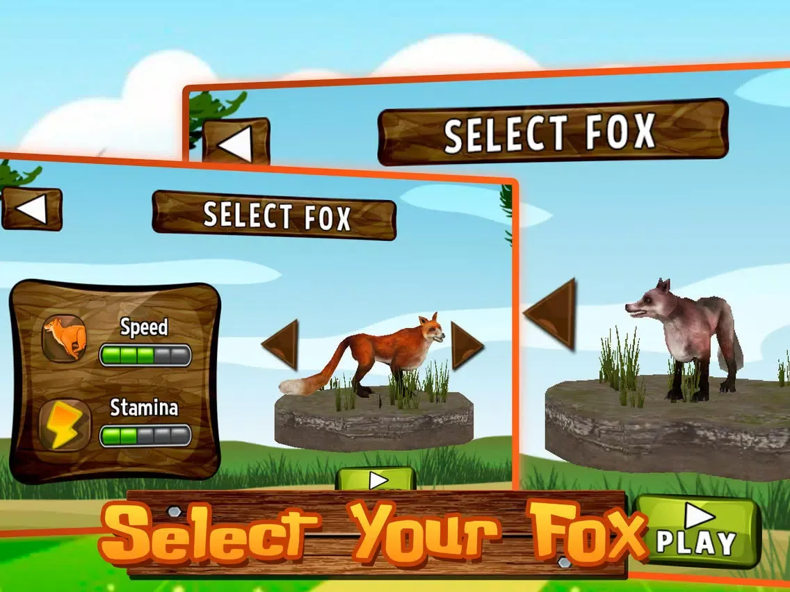 Tangkapan skrin Wild Fox Simulator Real 3D iPad 
