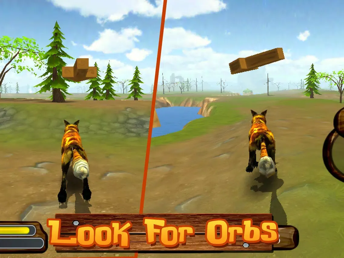 Tangkapan skrin Wild Fox Simulator Real 3D iPad 
