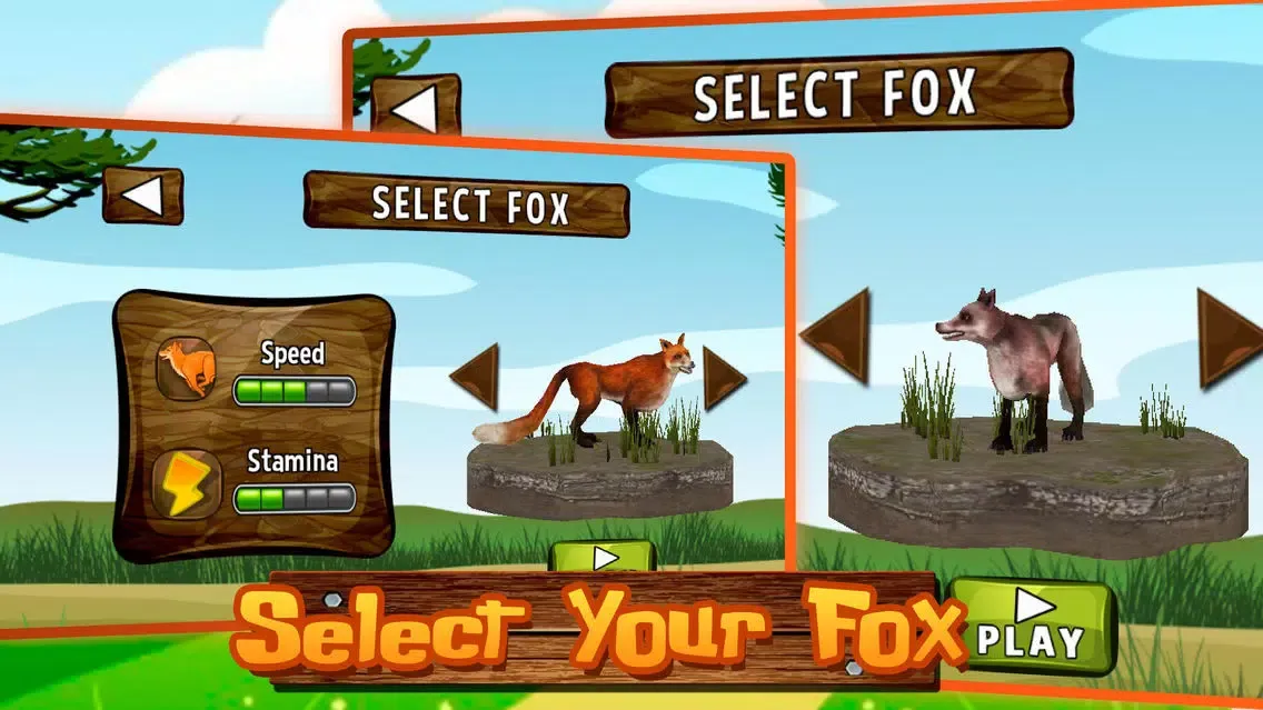Tangkapan skrin Wild Fox Simulator Real 3D