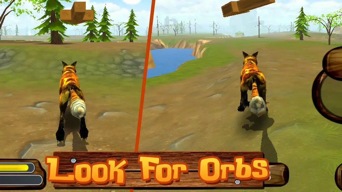 Tangkapan skrin Wild Fox Simulator Real 3D