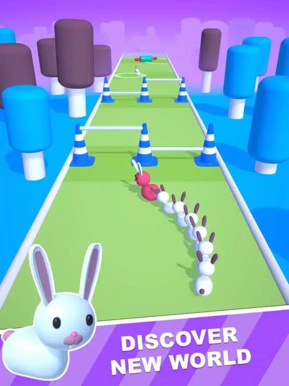 Ảnh chụp màn hình của Pet Run 3D iPad 