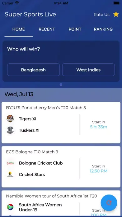 SuperSports Live स्क्रीनशॉट