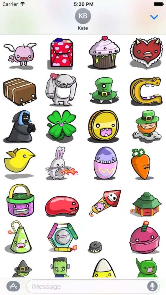 The Creeps! Stickers Screenshots