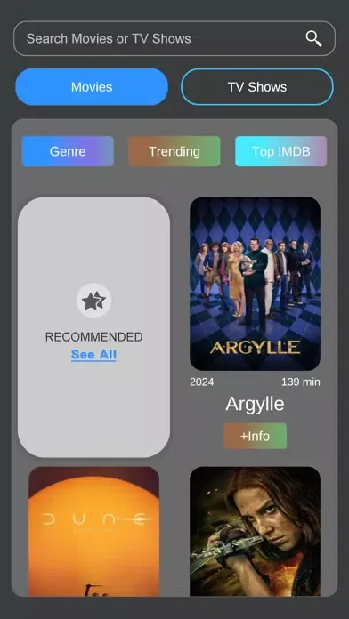 Скриншоты Movies and TV Shows 2024