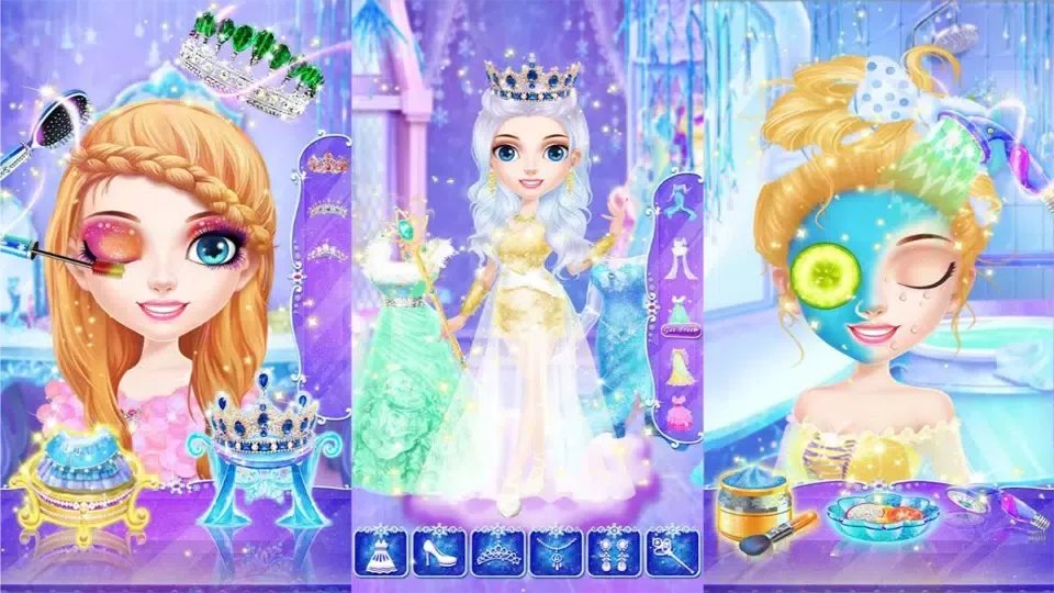 Ice Princess 2019 Makeup Salon Fashion.应用截图
