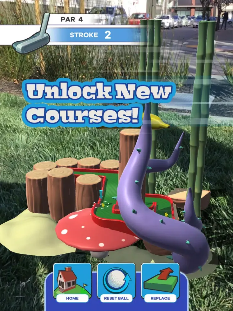 Capturas de pantalla de Putt Putt World - AR Mini Golf iPad 