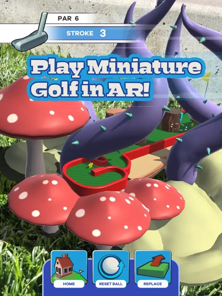 Capturas de pantalla de Putt Putt World - AR Mini Golf iPad 