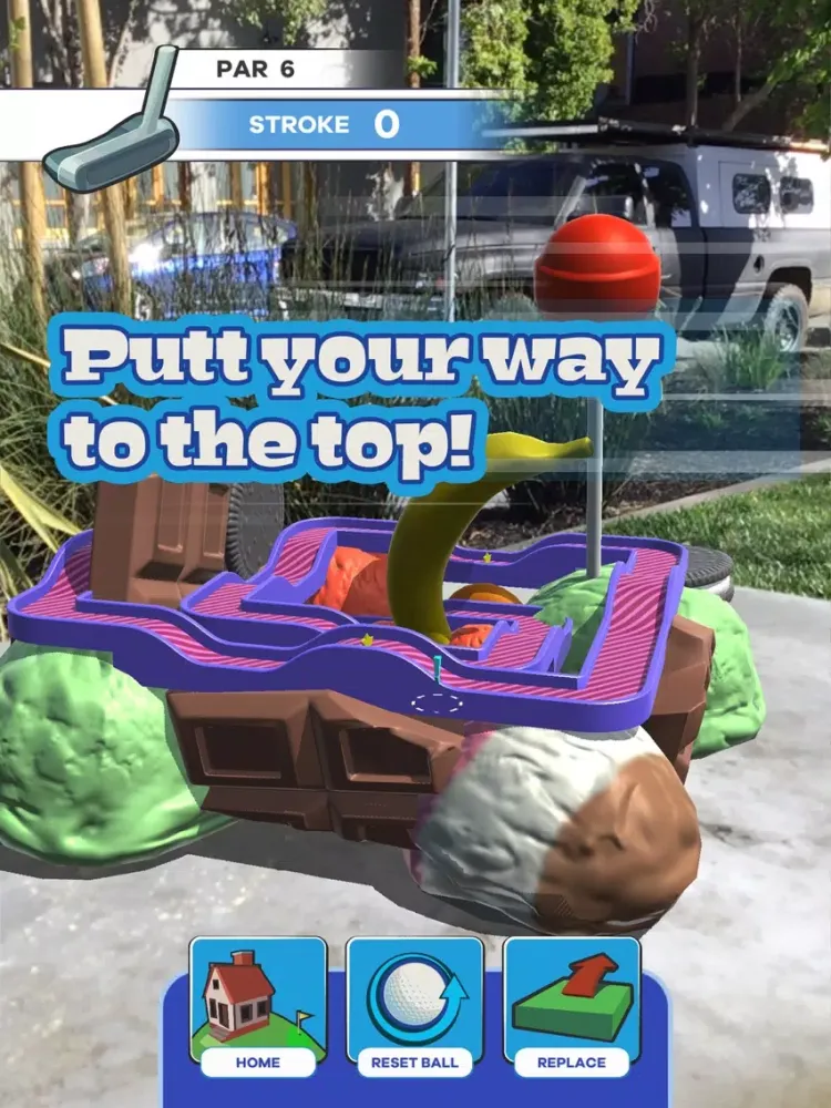 Capturas de pantalla de Putt Putt World - AR Mini Golf iPad 