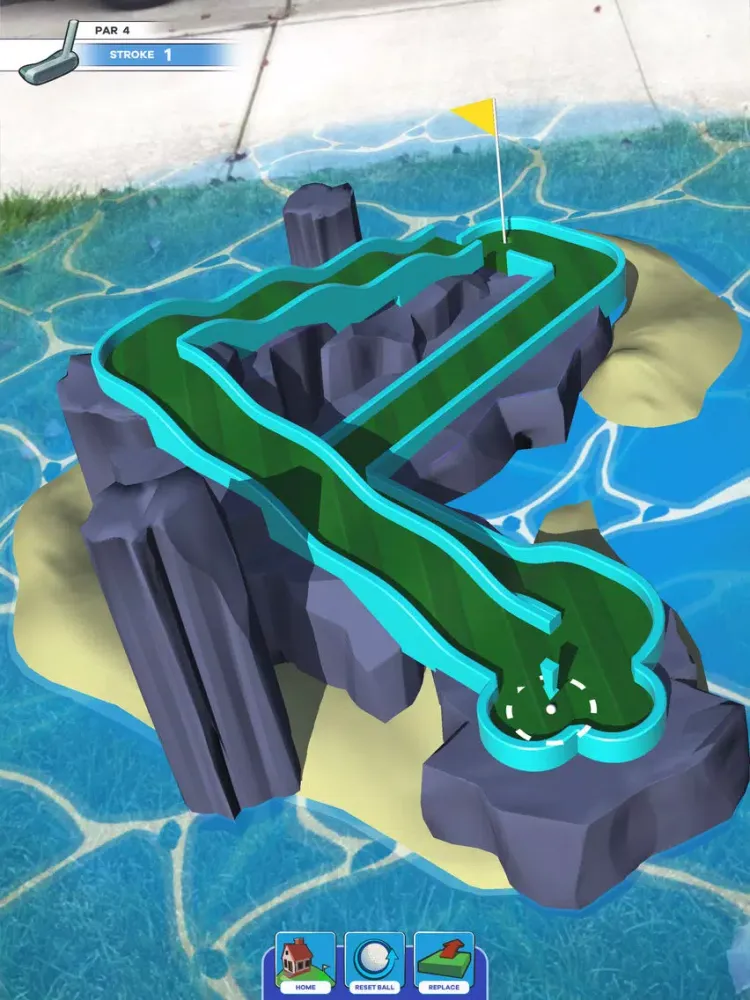 Capturas de pantalla de Putt Putt World - AR Mini Golf iPad 