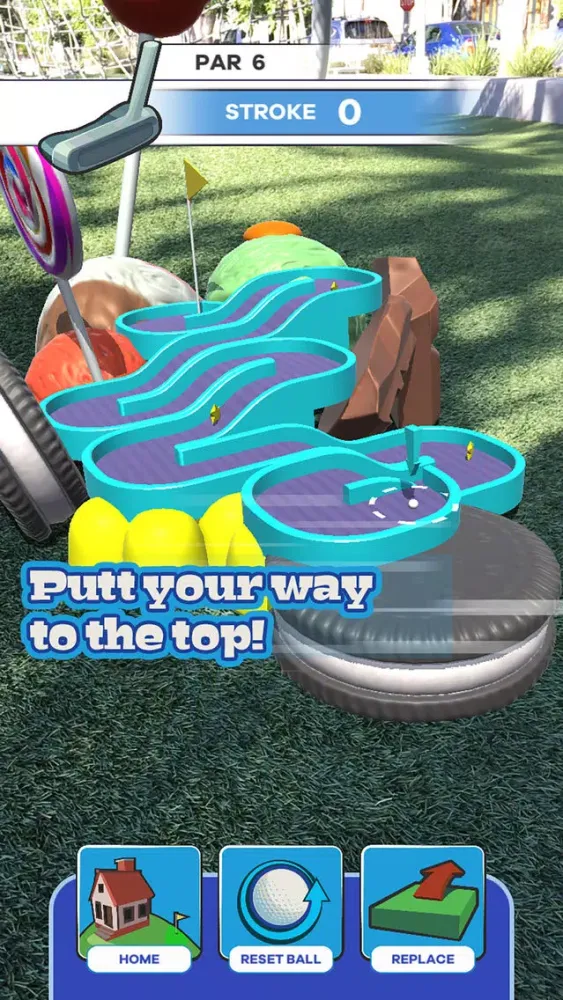 Capturas de pantalla de Putt Putt World - AR Mini Golf