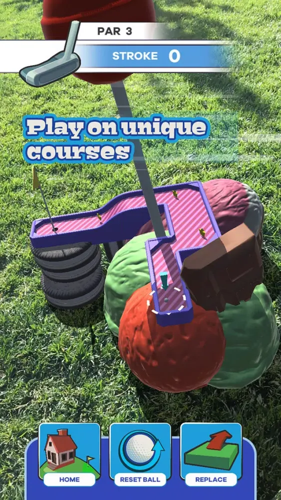 Capturas de pantalla de Putt Putt World - AR Mini Golf