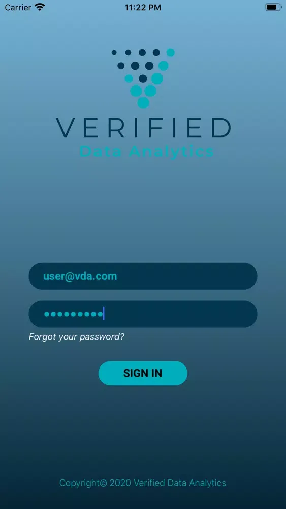 Verified Data Analytics स्क्रीनशॉट