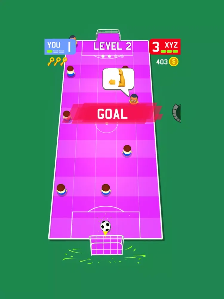 Screenshot di Flick Soccer Hero iPad 
