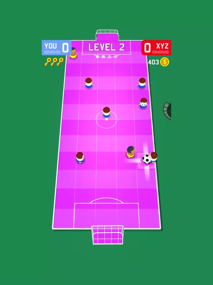 Screenshot di Flick Soccer Hero iPad 