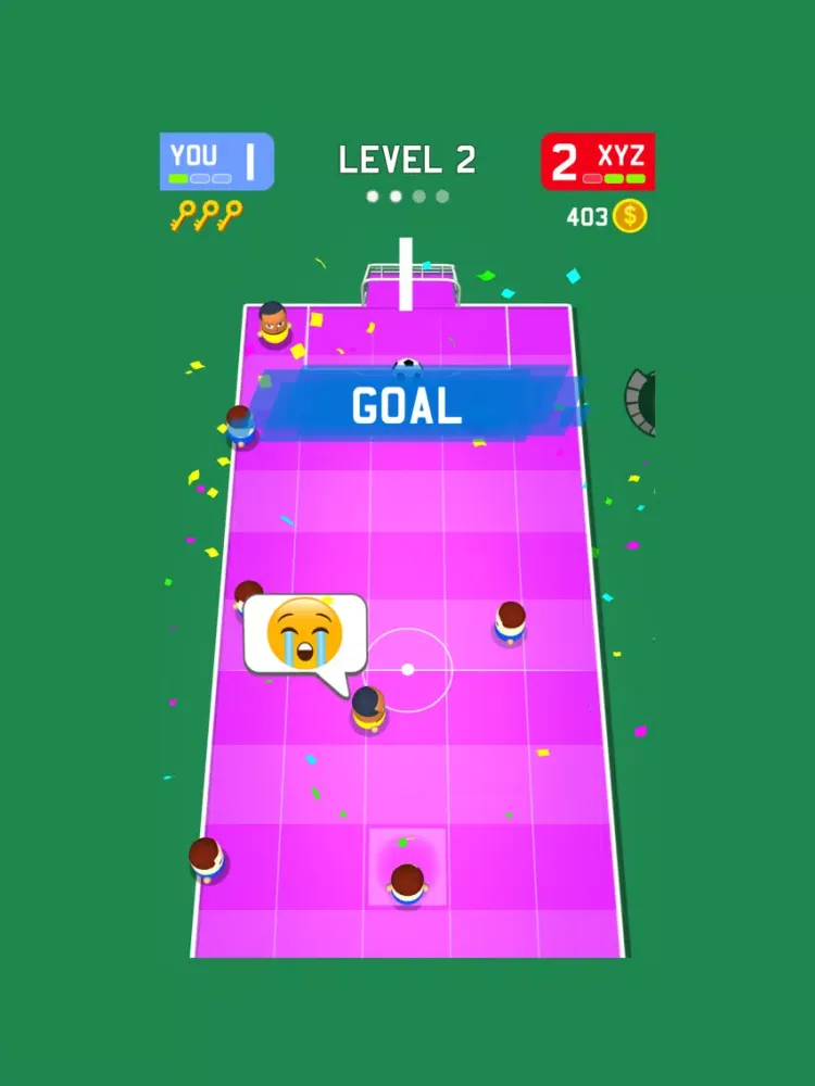 Screenshot di Flick Soccer Hero iPad 