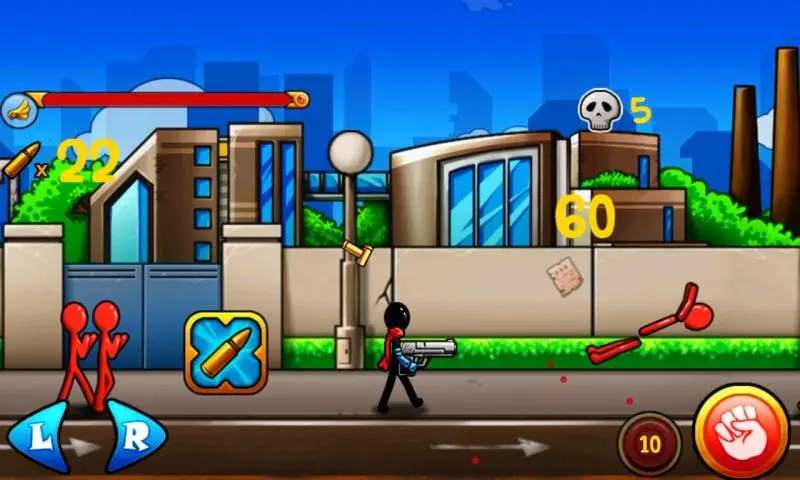 Tangkapan skrin Super Stickman Survival 2