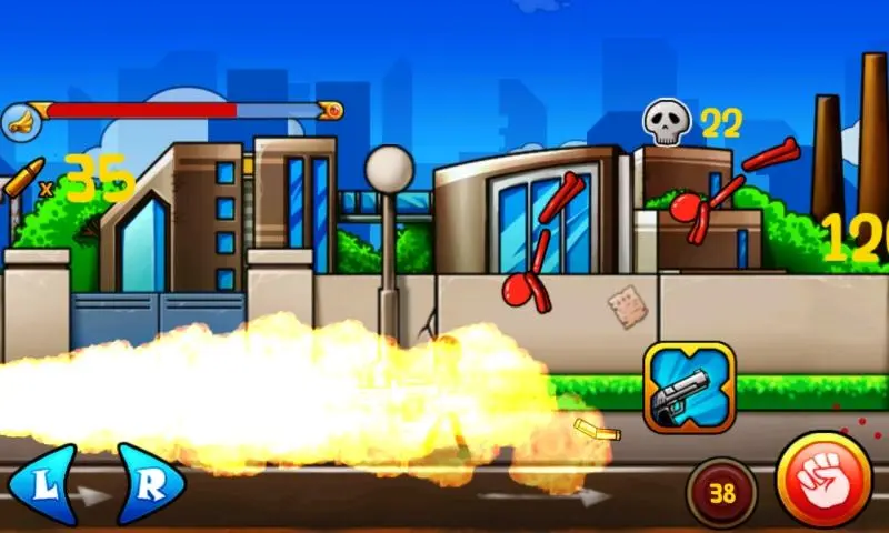 Tangkapan skrin Super Stickman Survival 2