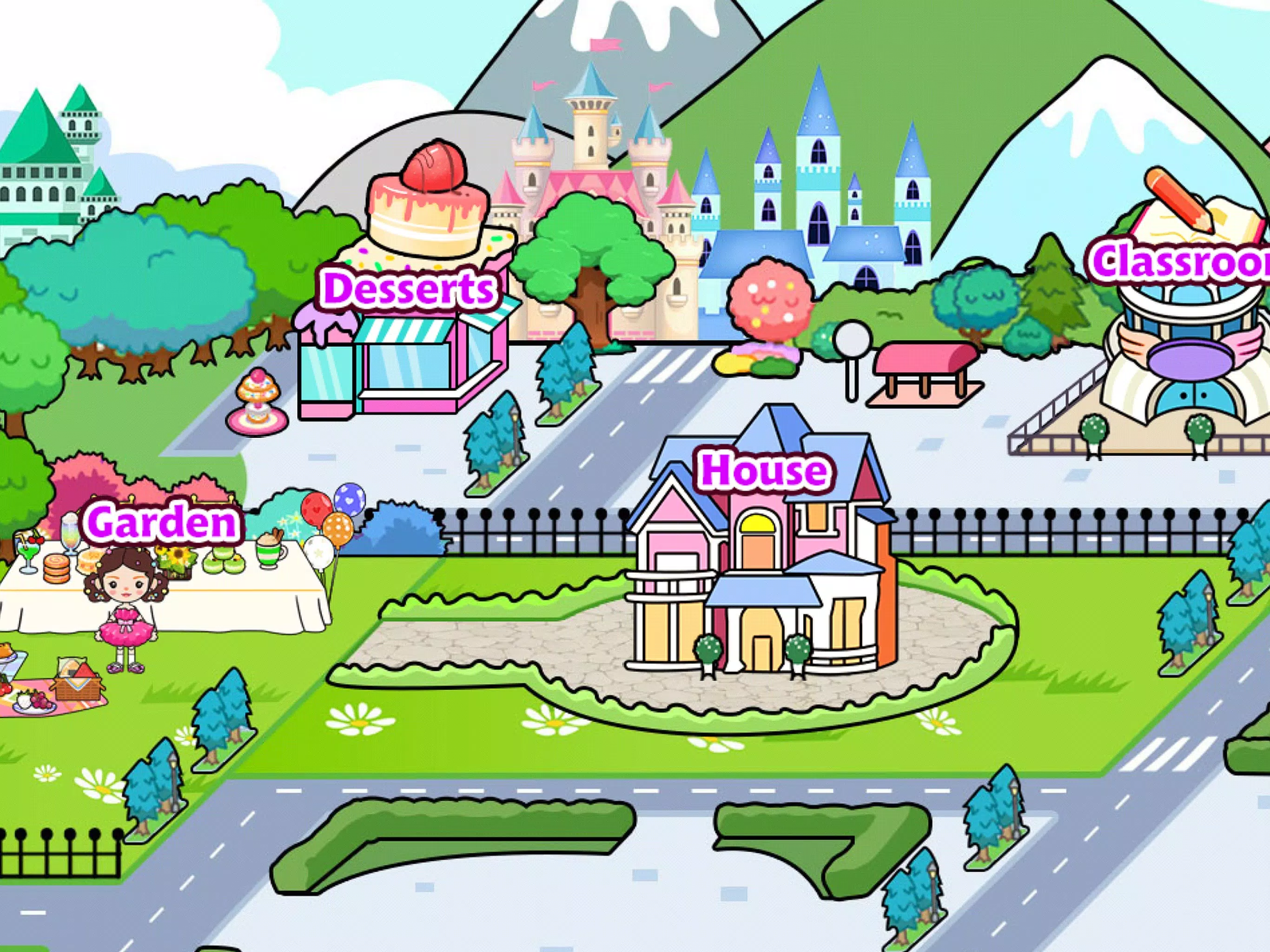 Princess Town Dream Design Screenshots