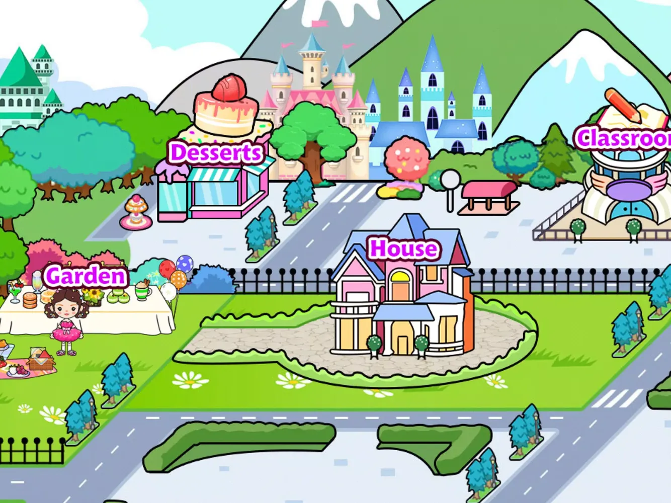 Princess Town Dream Design Screenshots