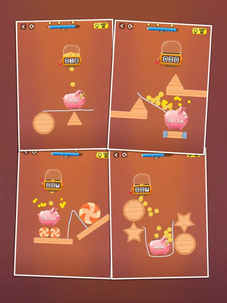 Ảnh chụp màn hình của Happy Piggy iPad 